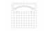 8' Instand Curved Magnetic Inkjet Tabletop Pop-up w/ Endcaps (AB1007N)
