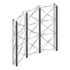 Frame Kit for 8' Instand Curved Inkjet Pop-up Backwall w/ End Caps (AB2015N-FX)