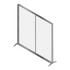 Frame Kit for 8' LightWall Backlit Single-Sided Display (AB2057N-FX)