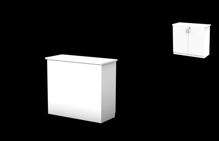 Jubilee 39" Rectangular Rental Counter (RTCT222)