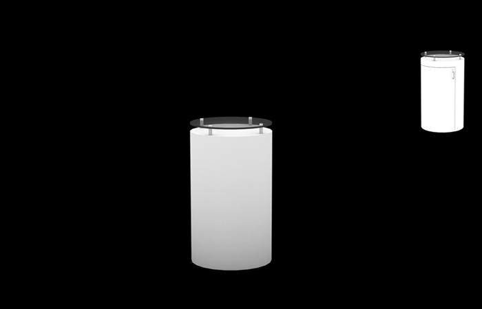 Finch 42" Round Rental Counter (RTCT102)