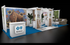 10' x 30' Custom Inline Exhibit w/ White Pergola Porch and Accents (ID0553)