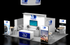 20' x 30' Island Exhibit w/ Private Conference Room and Multiple Demo Kiosks (ID0575)