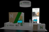 30' x 30' Meeting-Focused Exhibit w/ Semi-Private Conference Room and Demo Stations (ID0590)