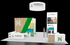 30' x 30' Meeting-Focused Exhibit w/ Semi-Private Conference Room and Demo Stations (ID0590)