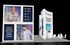 30' x 30' Custom Modular Exhibit w/ Graphic Towers, Presentation Area, and Demo Stations (ID0593)