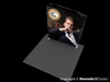 8' FabLite Expresso Angled Double-Sided Backlit Portable Exhibit (AB2074N)