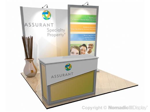 10' DesignLine Modular Backwall Display