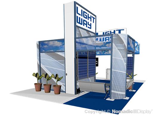 30' DesignLine Modular Island Exhibit