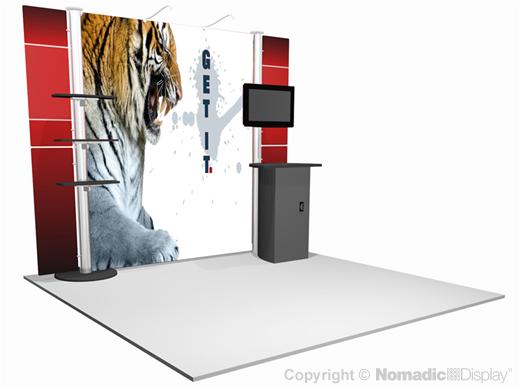 10' DesignLine Tension Fabric Booth