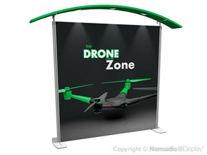 10' Inspire 2.0 Curved Downlit Canopy (AB2064N)