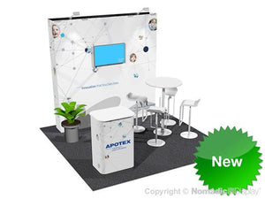 Graphic Refresh for 8' SPlus Portable SEG Booth (ID91832N-GR)