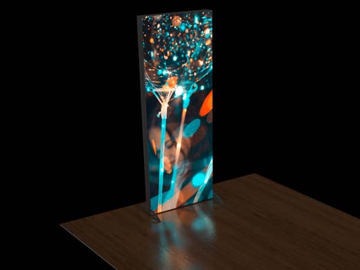 Graphic Refresh for 3' LightWall Backlit Kiosk Single Sided (AB0536N-GR)