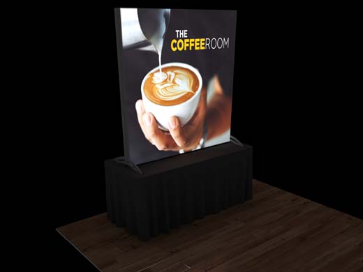 5' Backlit Table Top Single Sided (AB1025N)