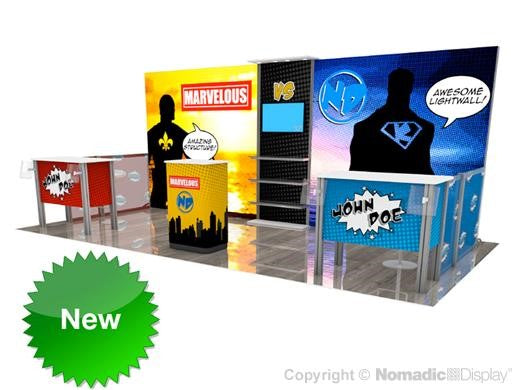 20' DesignLine LightWall System Exhibit