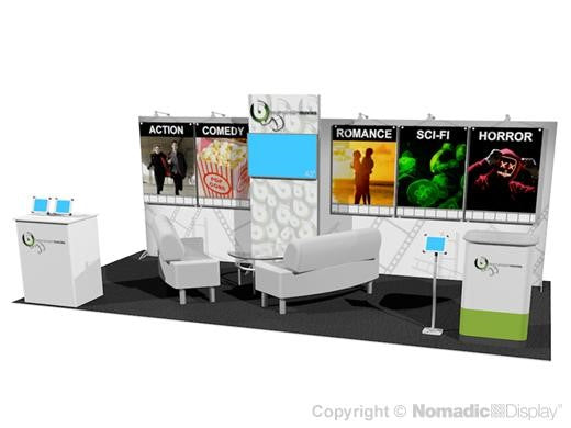 20' DesignLine Modular Inline Booth