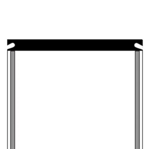 Curved Back Panel Top Stiffener