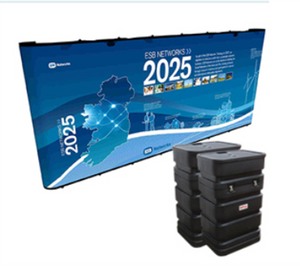 20' Flat Instand Pop Up Display