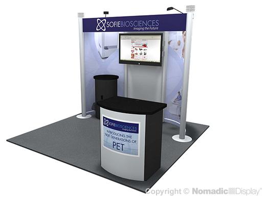 10' DesignLine Modular Backwall Booth